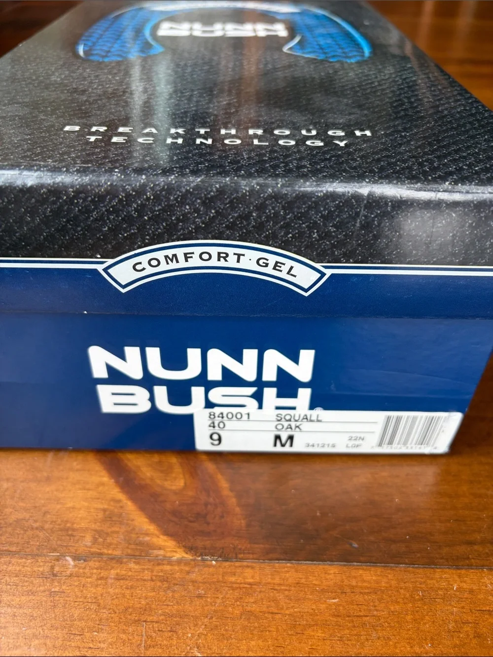 Nunn Bush Squall Oak Tan Sport Casual Shoe Sz 9